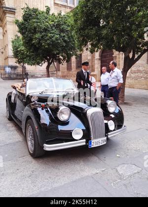 2006 Albaycin Hurtan. Voiture artisanale basée sur une Renault Clio, fabriquée à Grenade, Espagne Banque D'Images