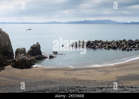 Irago, Aichi, Japon, 2022/24/09 - Kami-shima est une île habitée située dans la baie d'ISE, au large de la côte est du centre de Honshu, au Japon. Il est administré Banque D'Images