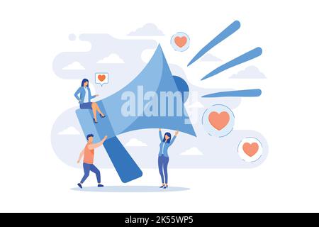 Stratégie de marketing d'affaires, modèle de bannière Web de reconnaissance d'entreprise. Nom de marque, système d'identité de marque, concept de services de marque de produit. Illustration de Vecteur
