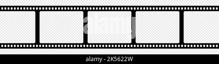 Illustration de l'arrière-plan de la bande de film Illustration de Vecteur