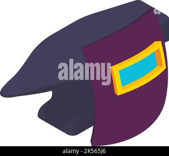 Icône de forgeron vecteur isométrique. Enclume forgeron, icône d'équipement de sécurité. Équipement de protection, farrierie, chantage Illustration de Vecteur