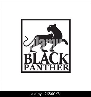 logo panther exclusif inspiré Illustration de Vecteur