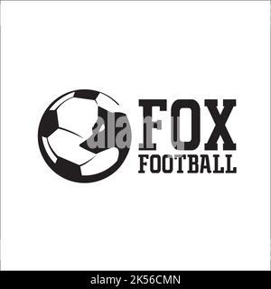 Le LOGO EXCLUSIF DE FOX FOOTBALL inspire Illustration de Vecteur
