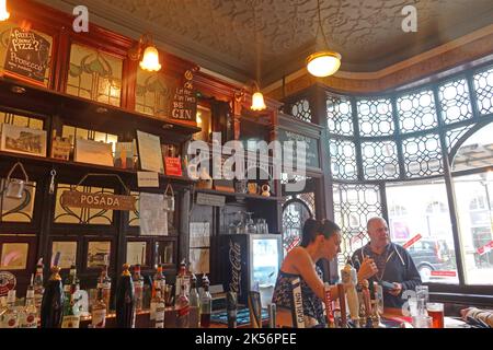 Le bar Posada, 48 Lichfield St, Wolverhampton, West midlands, Angleterre, ROYAUME-UNI, WV1 1DG Banque D'Images