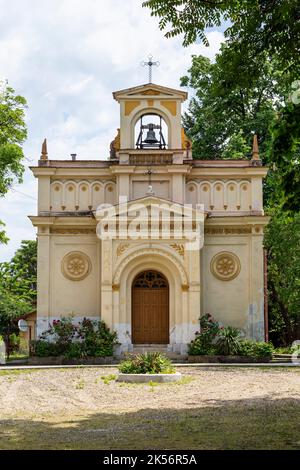 Craiova, Dolj, Roumanie – 14 mai 2022 : église évangélique de Craiova, Roumanie. Banque D'Images