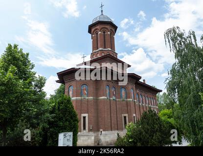 Craiova, Dolj, Roumanie – 14 mai 2022 : église de la Sainte Trinité à Craiova, Roumanie. Banque D'Images