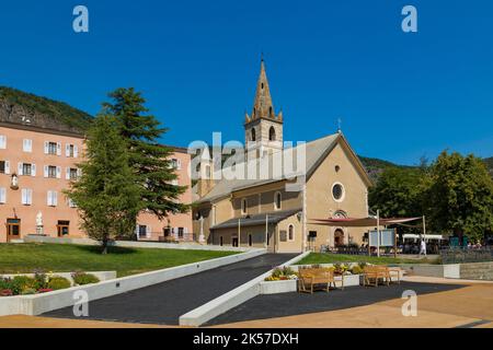 France, Hautes Alpes, Saint Etienne le Laus, sanctuaire de notre Dame du Laus Banque D'Images