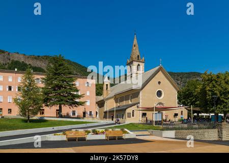 France, Hautes Alpes, Saint Etienne le Laus, sanctuaire de notre Dame du Laus Banque D'Images