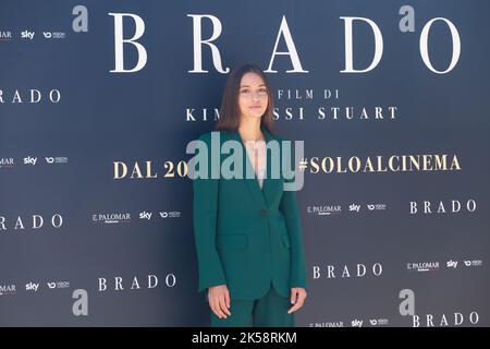 6 octobre 2022, Rome, Italie: L'actrice italienne Viola Sofia Betti participe à la photo du film ''Brado'' à la Casa del Cinema de Rome (Credit image: © Matteo Nardone/Pacific Press via ZUMA Press Wire) Banque D'Images