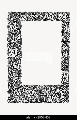 Cadre ornemental illustration clipart vecteur. Illustration de Vecteur