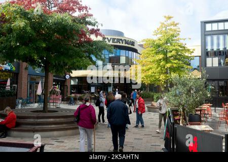 Bell court, Stratford-upon-Avon, Warwickshire, Royaume-Uni Banque D'Images