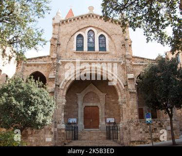 Cathédrale Saint-Louis des moines Capucins, Beyrouth, Liban, Moyen-Orient Banque D'Images