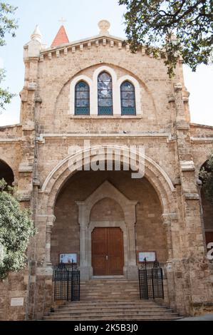 Cathédrale Saint-Louis des moines Capucins, Beyrouth, Liban, Moyen-Orient Banque D'Images