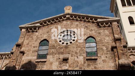 Cathédrale Saint-Louis des moines Capucins, Beyrouth, Liban, Moyen-Orient Banque D'Images