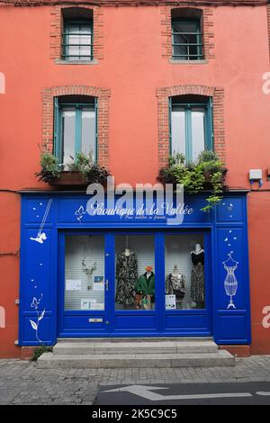 Boutique à Clisson, Vallée de la Loire, France Banque D'Images