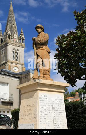 WW1 Memorial, France Banque D'Images