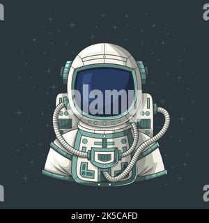 Astronaute ou cosmonaute dans l'espace, Banque D'Images