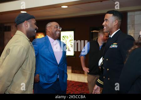 San Francisco, États-Unis. 06th octobre 2022. J.D. Dillard, Bruce Dillard et les invités assistent à la projection spéciale de Sony films 'Demotion' aux théâtres du siècle Westfield de San Francisco sur 7 octobre 2022, à San Francisco, en Californie. Photo: Michael Pegram/imageSPACE pour Sony Pictures/Sipa USA crédit: SIPA USA/Alay Live News Banque D'Images