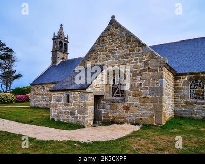 Chapelle Saint-Michel à Plouguerneau, Bretagne, France Banque D'Images