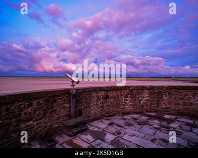 Impressions au Mont Saint-Michel, Normandie, France Banque D'Images