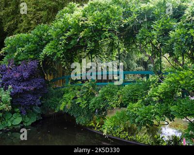 Jardin Claude Monet, Giverny, Normandie, France Banque D'Images