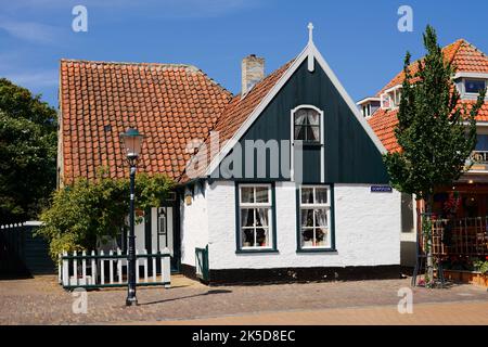 House, de Koog, Texel, Hollande-Nord, pays-Bas Banque D'Images