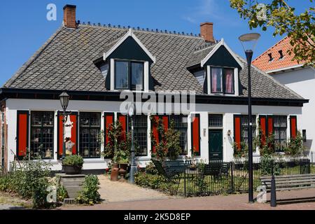 House, de Cocksdorp, Texel, Hollande-Nord, pays-Bas Banque D'Images