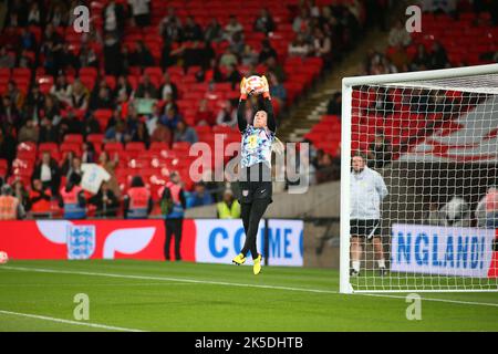 Londres, Royaume-Uni. 07th octobre 2022. Stade Wembley pendant le match amical entre l'Angleterre et les Etats-Unis au stade Wembley à Londres, Angleterre (Pedro Soares/SPP) crédit: SPP Sport Press photo. /Alamy Live News Banque D'Images