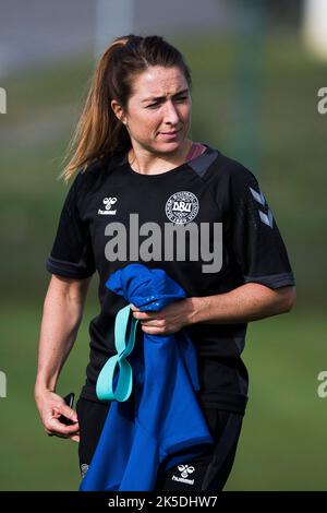 POPRAD, SLOVAQUIE - OCTOBRE 06 : au cours de la session de formation U19 au Centre national de formation sur 6 octobre 2022 à Poprad, Slovaquie. (Photo de Nikola Krstic/MB Media/Getty Images) Banque D'Images