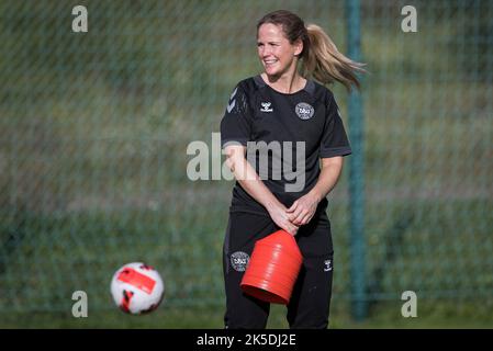 POPRAD, SLOVAQUIE - OCTOBRE 06 : au cours de la session de formation U19 au Centre national de formation sur 6 octobre 2022 à Poprad, Slovaquie. (Photo de Nikola Krstic/MB Media/Getty Images) Banque D'Images