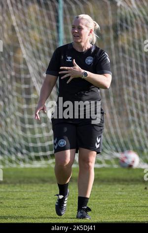 POPRAD, SLOVAQUIE - OCTOBRE 06 : au cours de la session de formation U19 au Centre national de formation sur 6 octobre 2022 à Poprad, Slovaquie. (Photo de Nikola Krstic/MB Media/Getty Images) Banque D'Images