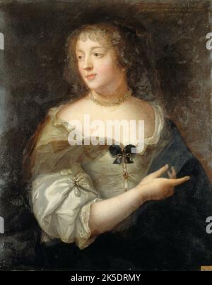 Portrait de Marie de Rabutin-Chantal, marquise de S&#xe9;vign&#xe9; (1626-1696), d'avril&#XE8;s le portrait de Claude LEF&#xe9;bvre, 1898. Banque D'Images