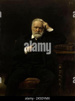 Portrait de M. Victor Hugo, 1879. Banque D'Images