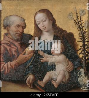 Sainte famille, entre 1500 et 1550. Banque D'Images