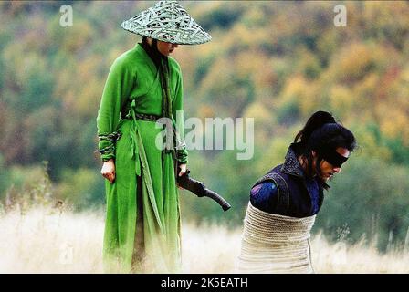 ZHANG ZIYI, TAKESHI KANESHIRO, HOUSE OF FLYING DAGGERS, 2004 Banque D'Images