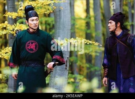 ANDY LAU, TAKESHI KANESHIRO, HOUSE OF FLYING DAGGERS, 2004 Banque D'Images