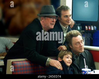 CAINE,BOBO,LUCAS,WALKEN, AUTOUR DU VIRAGE, 2004 Banque D'Images