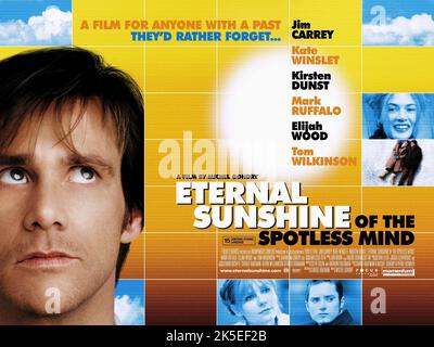 JIM CARREY, Eternal Sunshine of the Spotless Mind, 2004 Banque D'Images