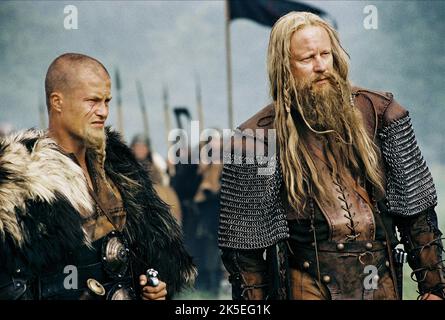 TIL SCHWEIGER, Stellan Skarsgard, LE ROI ARTHUR, 2004 Banque D'Images