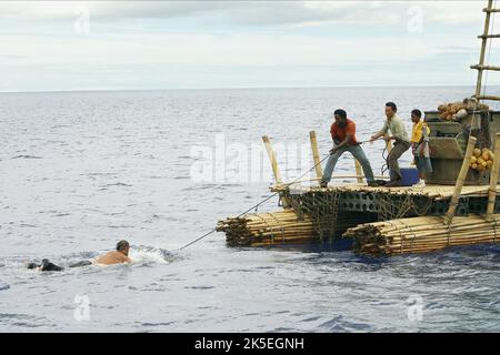 HOLLOWAY,PERRINEAU,KIM,KELLEY, LOST : SAISON 1, 2004 Banque D'Images