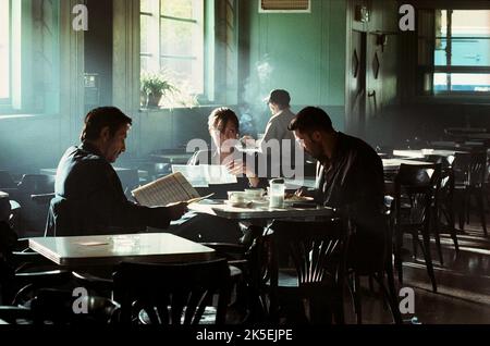 JEAN-Hugues Anglade, ANGELINA JOLIE, OLIVIER MARTINEZ, prenant vie, 2004 Banque D'Images