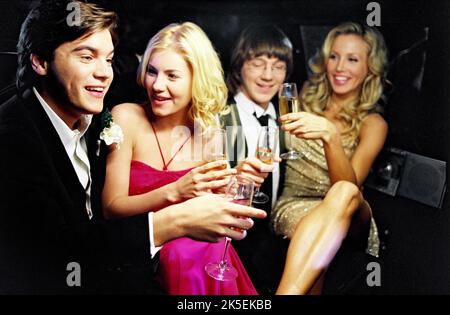 EMILE HIRSCH, Elisha Cuthbert, Paul Dano, AMANDA SWISTEN, The Girl Next Door, 2004 Banque D'Images