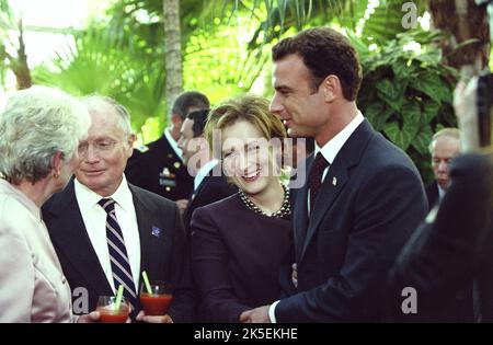 MERYL STREEP, Liev Schreiber, le candidat mandchou, 2004 Banque D'Images