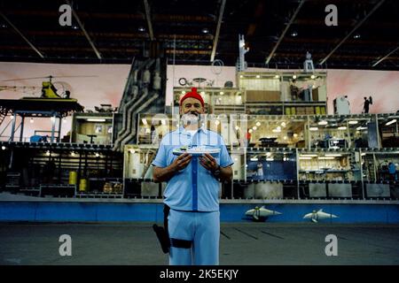 BILL MURRAY, L'AQUATIQUE VIE AVEC STEVE ZISSOU, 2004 Banque D'Images