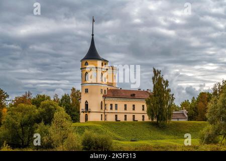 Ancien château de Beep (Marienthal) le jour de septembre. Pavlovsk, à proximité de Saint-Pétersbourg. Russie Banque D'Images