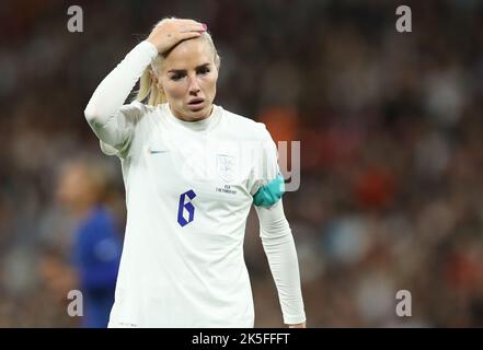 Londres, Angleterre, 7th octobre 2022. Alex Greenwood, d'Angleterre, lors du match international amical au stade Wembley, Londres. Le crédit photo devrait se lire: Paul Terry / Sportimage Banque D'Images