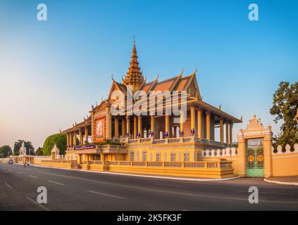 Le pavillon de la Lune, Phnom Penh, Cambodge Banque D'Images