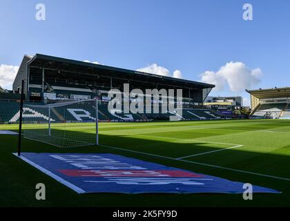 Plymouth, Royaume-Uni. 04th octobre 2022. Vue générale de Home Park pendant le match Sky Bet League 1 Plymouth Argyle vs Sheffield mercredi à Home Park, Plymouth, Royaume-Uni, 4th octobre 2022 (photo de Stanley Kasala/News Images) à Plymouth, Royaume-Uni le 10/4/2022. (Photo de Stanley Kasala/News Images/Sipa USA) crédit: SIPA USA/Alay Live News Banque D'Images