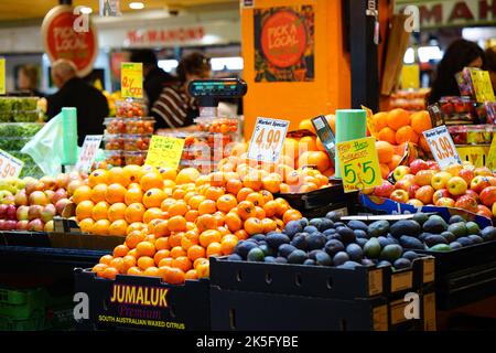 Boutique de fruits à Adélaïde, Australie méridionale Banque D'Images