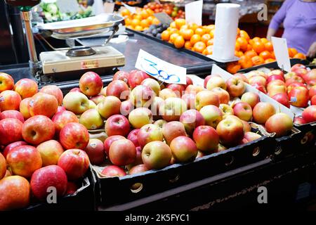 Boutique de fruits à Adélaïde, Australie méridionale Banque D'Images